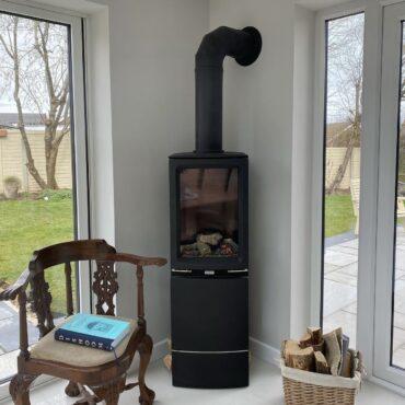 Gazco Vogue balanced flue gas stove